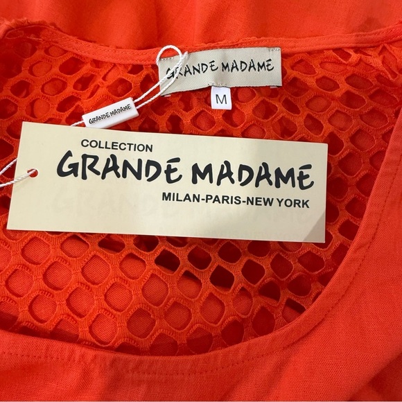 Sleeveless Cotton‎ Linen Dress Size Small Medium NWT - Picture 9 of 12